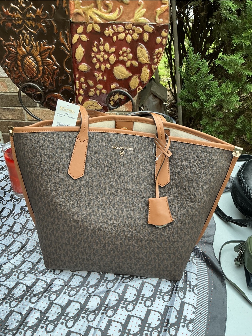 Michael Kors Jane Large Tote Handbag NWT